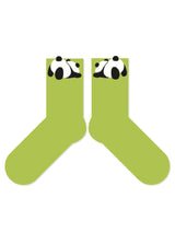 Eğlenceli ve Sevimli Çizgi Desenli Pamuk Çorap