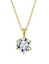 18 Ayar Altın Kaplama Zincirli Kolye