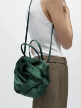 İpeksi Çiçekli Bulut Çanta