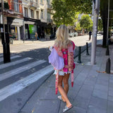 Sokak Baskılı Kolsuz Yelek Ceket