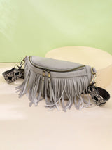 Vintage Totem Omuz Askısı Püskül Hobo Çanta