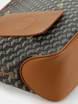 Vintage Monogram Large-Capacity Horizontal Tote Bag