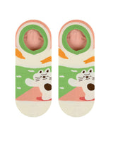 Karikatür Kitty Tekne Çorap