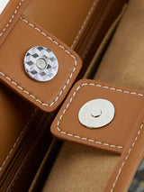 Vintage Monogram Large-Capacity Horizontal Tote Bag