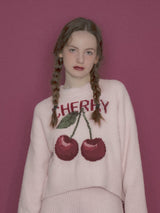 Yumuşak Yarım Kadife Süt Kiraz Takımı