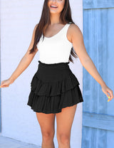 Delilah Fırfırlı Mini Etek