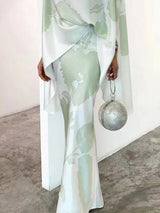 Zarif ve Şık Baskılı Takım Elbise