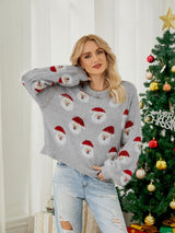 Noel Baba Örgü Kazak