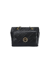 Quilted Chain Crossbody Bag in Chanel-Inspired Style