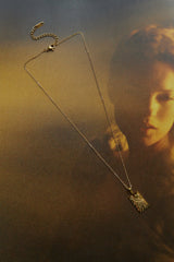 18 Ayar Altın Kaplama Gündoğumu Kolye Altın