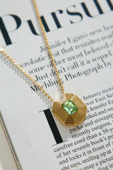 18 Ayar Altın Kaplama Yüksek Statü Kolye Altın