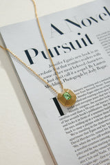 18 Ayar Altın Kaplama Yüksek Statü Kolye Altın