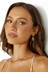 18 Ayar Altın Kaplama Kraliçe Şeyler Kolye Altın