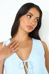 18 Ayar Altın Kaplama Tanrıça Geçmişi Kolye Altın