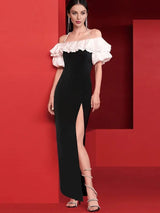 Şık Sırt Dekolteli Bodycon Elbise