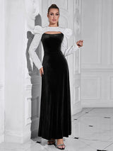 Yeni Hollow Neck Bodycon Elbise