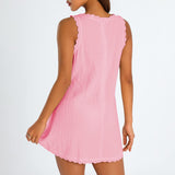 Siyah Taraklı A Kesim Plaj Elbisesi