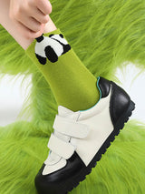 Eğlenceli ve Sevimli Çizgi Desenli Pamuk Çorap