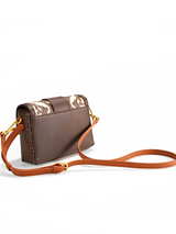 Quilted Stitch Chain Crossbody Shoulder Bag