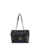 Quilted Chain Crossbody Bag in Chanel-Inspired Style