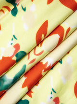 Boyundan Bağlamalı Dantelli Geniş Paça Pantolon Takım