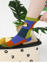 Sevimli Karikatür Köpek Pamuk Çorap