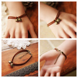 Noel El Yapımı Orman İnci Kar Tanesi Bileklik