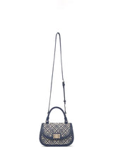 Spring Jacquard Star Top Handle Bag