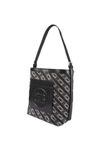 Washed Denim Commuter Crossbody Bag