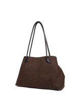 Woolen Shearling Top Handle Shoulder Crossbody Bag