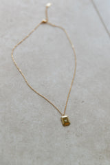 18 Ayar Altın Kaplama Yıldızlı Manzaralar Kolye