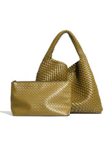 Geri Dönüşümlü Vegan Intrecciato Omuz Çantası