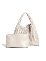 Geri Dönüşümlü Vegan Intrecciato Omuz Çantası