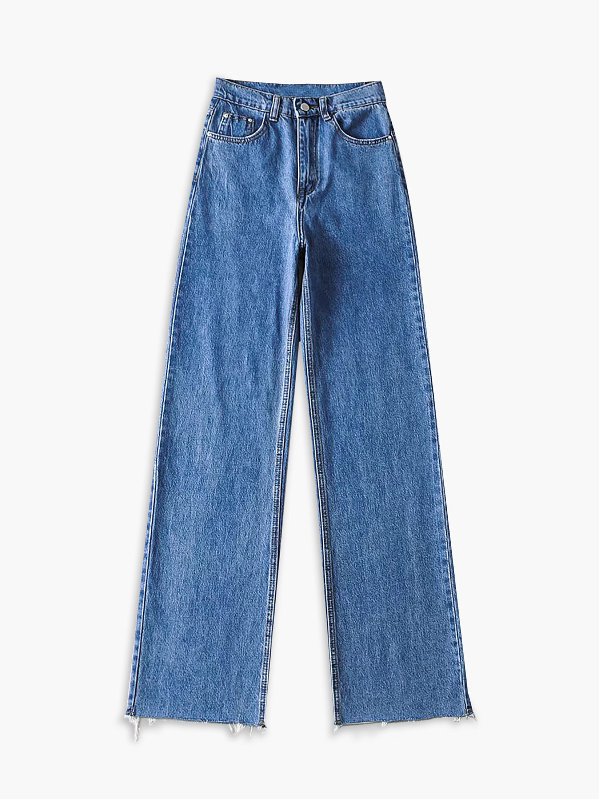 Kot Düz Paça Kot Pantolon