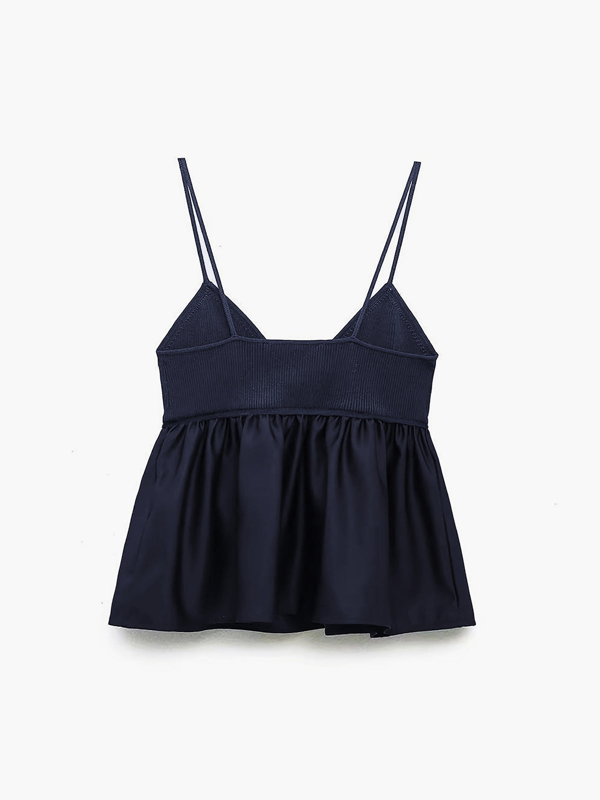 Ruffle Crop Atlet Üst