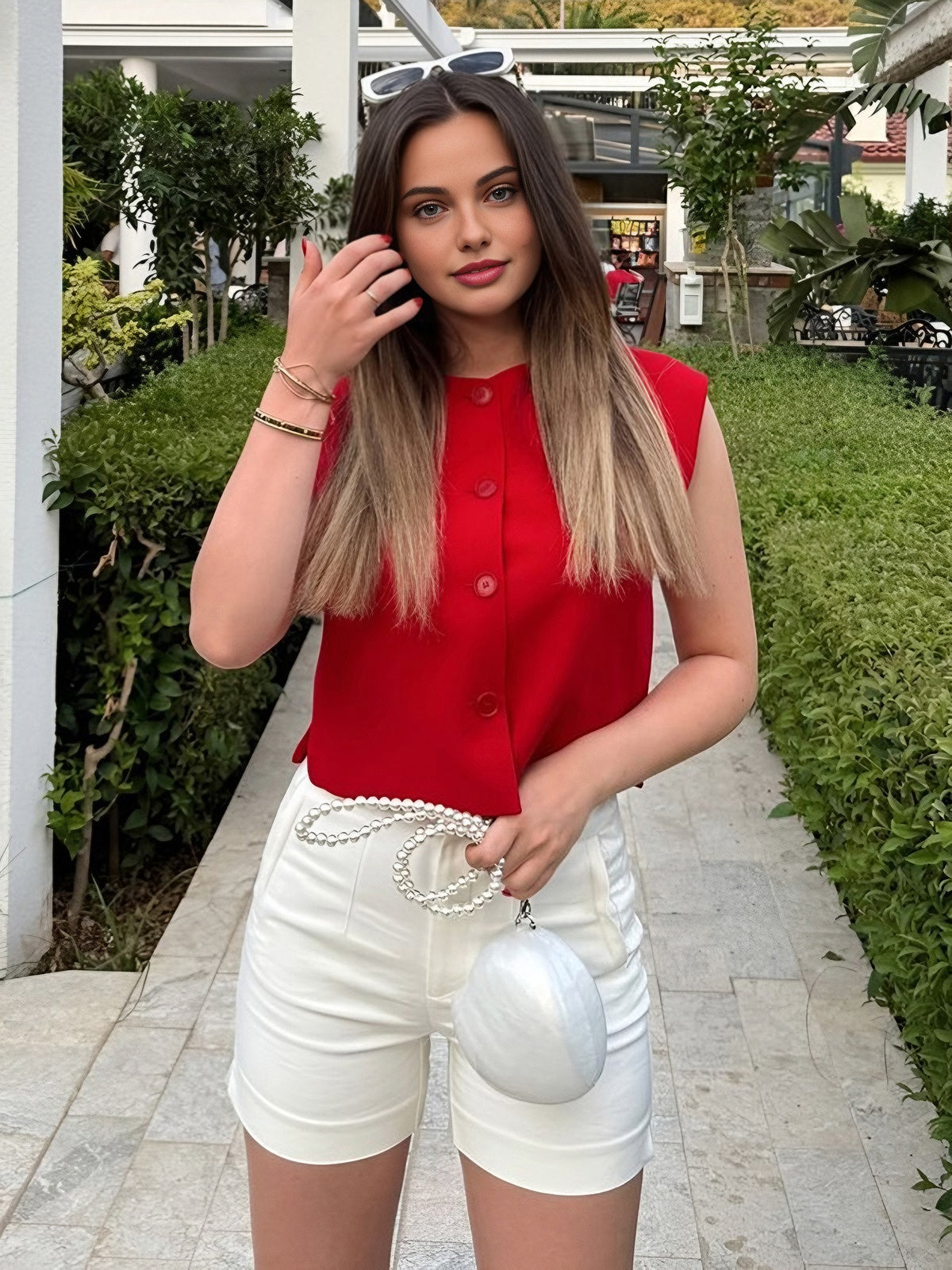 Spor Kolsuz Düğmeli Yelek