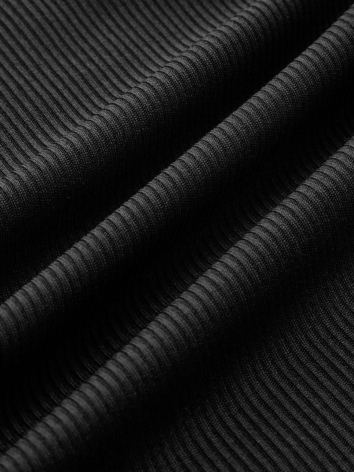 Ribanalı Omuz Açık Slim Fit Tulum