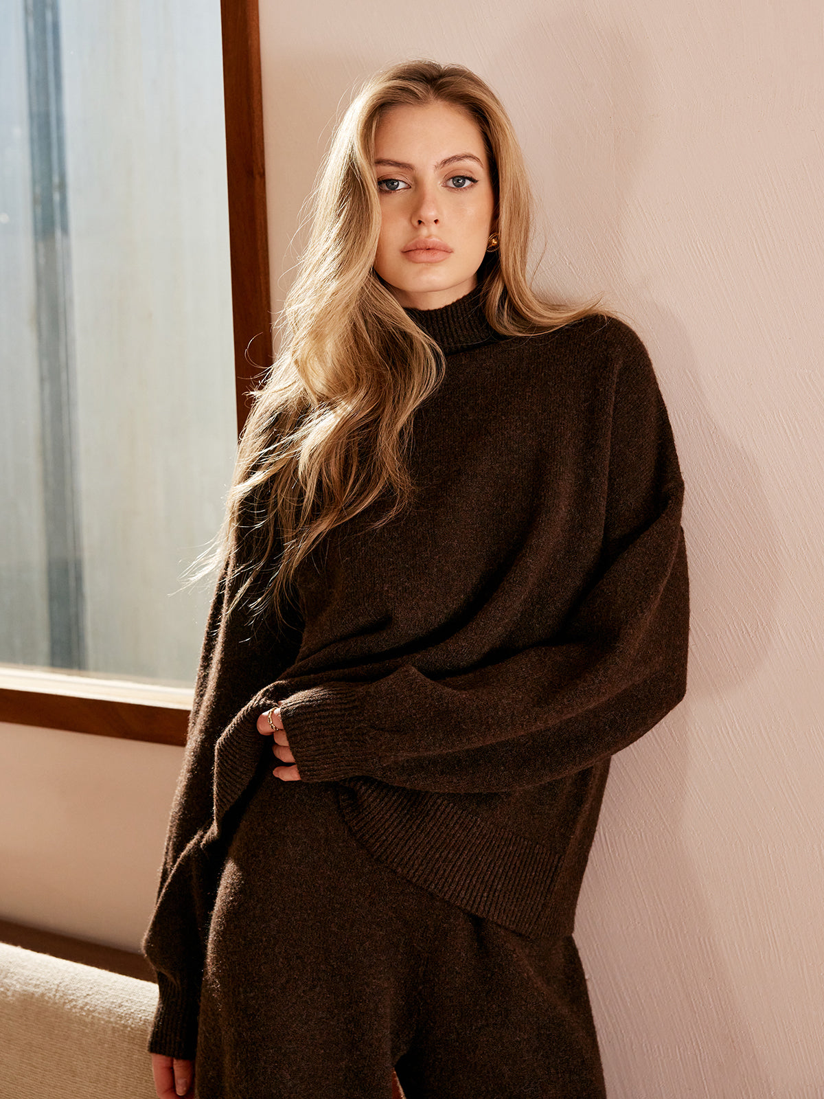 Temel Balıkçı Yakalı Sweatshirt