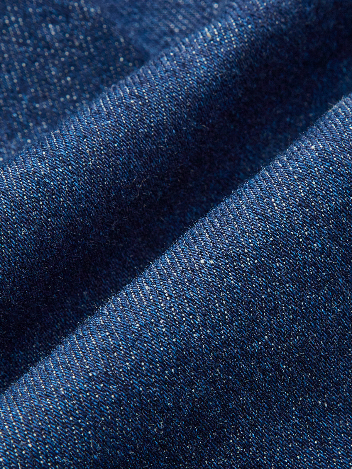 Çapraz Sırt Denim Dalga Elbise