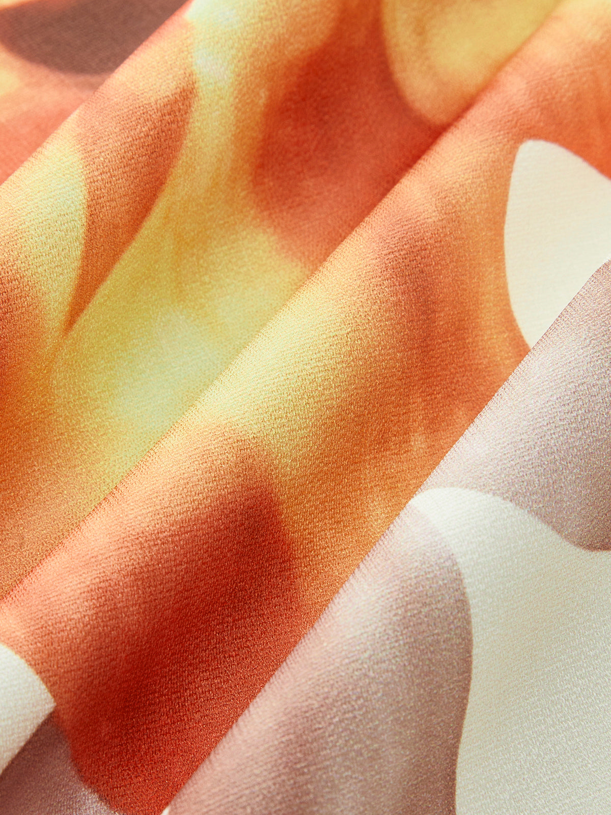 Tye Dye Baskılı Oversize Elbise