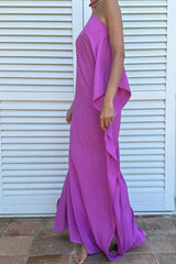 Fiyonklu Straplez Maxi Elbiseler