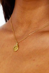 18 Ayar Altın Kaplama Şirin Dikenli Kolye