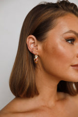 18 Ayar Altın Kaplama Meyankökü Düşler Küpe