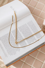 18K Altın Kaplama Soğuk Demleme Kolye