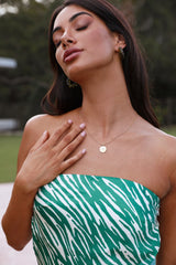 18 Ayar Altın Kaplama Kılavuzlu Yol Kolye