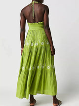 Gerçek Aşk İşlemeli Elbise