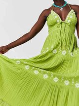 Gerçek Aşk İşlemeli Elbise