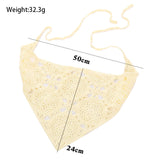 El Tığ İşi Dantel Bandana