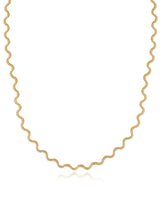 Dokulu Dalga Zincir Kolye