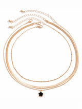 Yonca Gökkuşağı Yılan Zincir Kolye